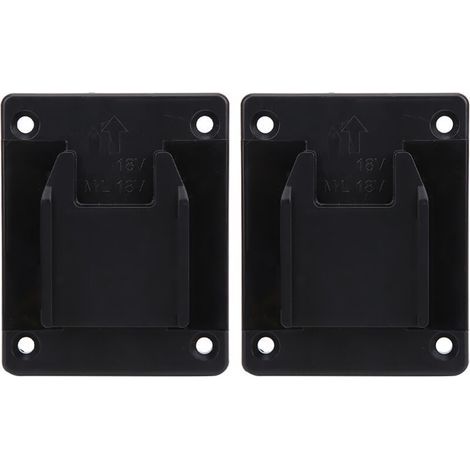 Set of 2 wall mounts for Milwaukee M18 18V/20V power tools (1/5)
