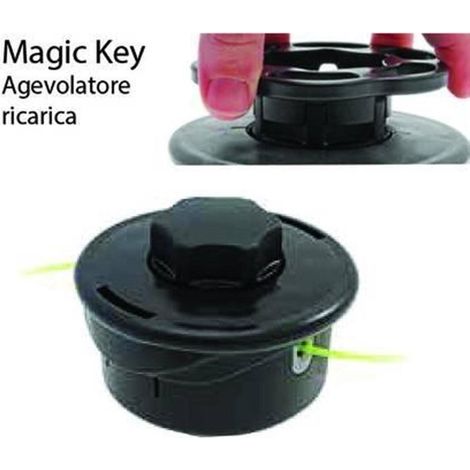 Testina decespugliatore batti e vai  ø mm 120 atta f 10 x 1,25 sinis ferr 281751 (1/2)