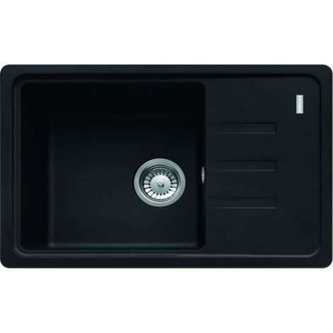 Franke Malta - Lavello in fragranite BSG 611-62, 62x44 cm, nero opaco 114.0661.515