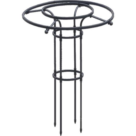 Cadre d'escalade pour Plantes de Jardin, Treillis de Jardin Vertical en Métal, Treillis d'escalade pour Parapluie en Métal(90CM)