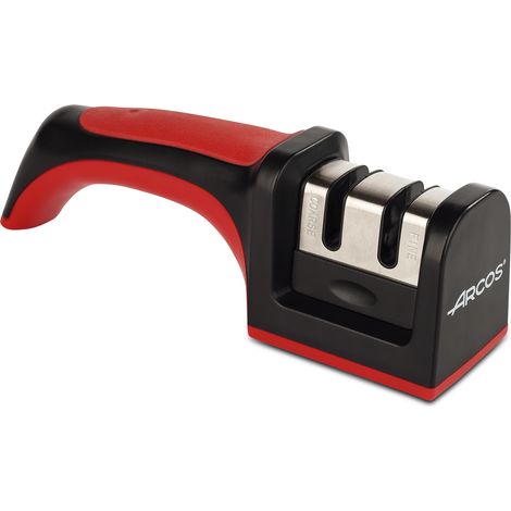Professioneller Handschärfer Arcos 610600 von ABS + TPE Ceramic Roller and Carbide in Box