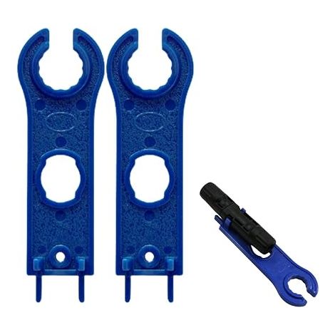 Clés Outils Kit en Métal pour Connecteur Solaires,Panneau Solaire et Connecteur,Outil de Retrait de Connecteur (1/5)