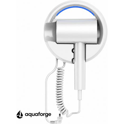 Sèche cheveux mural compact 1600 W protection thermique (1/5)