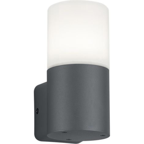 Aplique Hoosic 1xE27 Antracita H17 cm IP44 Trio Lighting