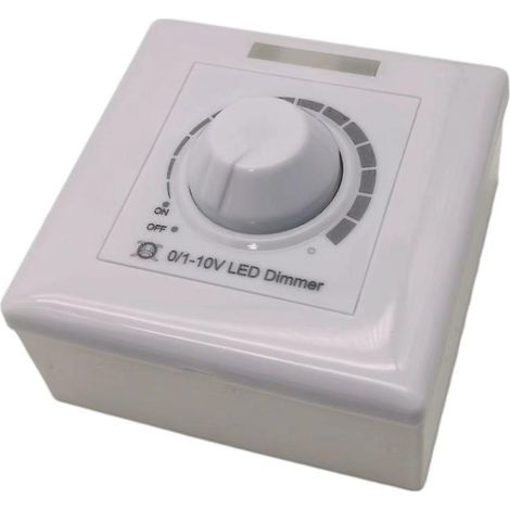 HOXILEELEO - Interrupteur variateur rotatif LED 0-10 V de remplacement, variateur LED à luminosité réglable (1/5)