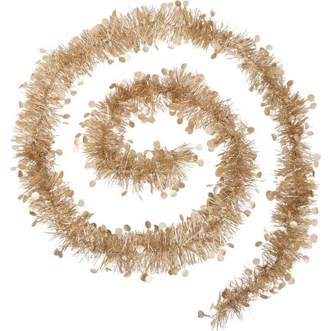 Weihnachtsgirlande Pastille 100x4x2m nude - Atmosphera créateur d'intérieur
