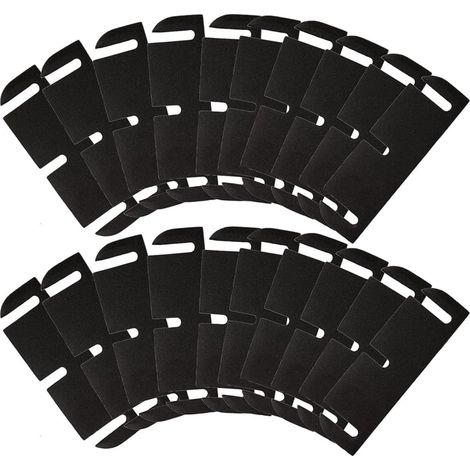 cales de charnières de porte en plastique pour combler les