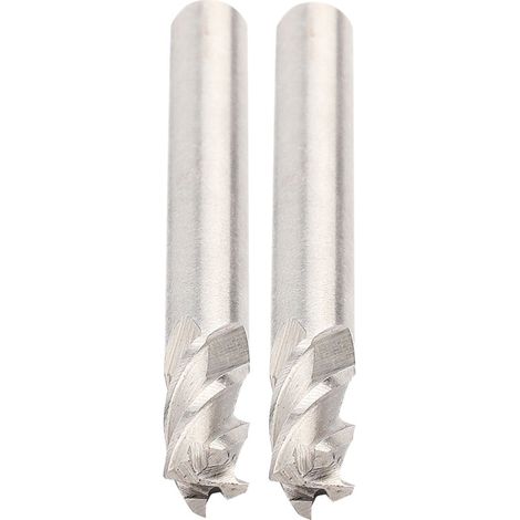Stück HSS 6mm 4-Schneiden-Schaftfräser für Metallbearbeitung, Gravur und CNC-Fräsen (1/5)