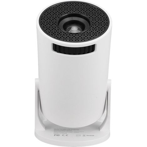 Petit projecteur LED portable blanc sans fil haute fidélité 270° réglable 1080p pour smartphones Android, clés USB et ordinateurs portables. Compatible avec téléphones, ordinateurs portables et ordina (1/5)