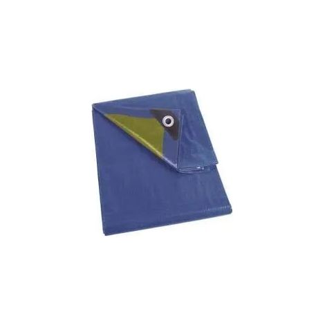Telone di protezione - blu/khaki - per uso intensivo - 8 x 10 m