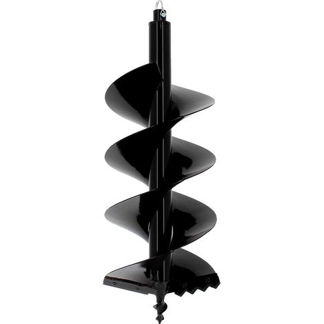 1 Mèche Pour Tarière, Diamètre 300 mm, Longueur 80 cm, Acier Robuste, Jardinage