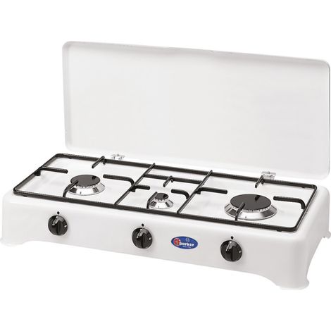 Fornello a Gas Gpl / Metano 3 Fuochi CFParker mod. 5324GP Metano (1/3)