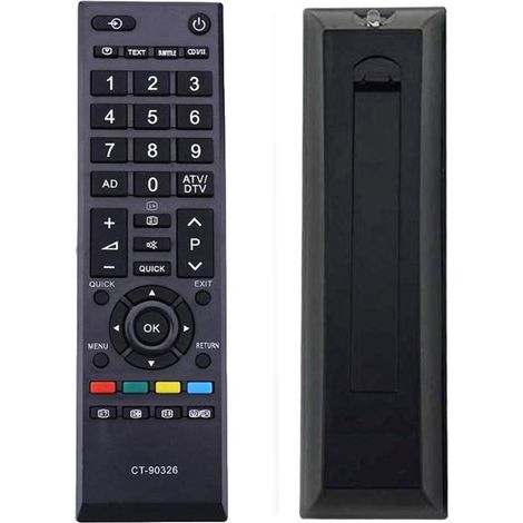 Remplace la telecommande Toshiba CT-90326 Compatible avec la telecommande Universelle Toshiba CT-90326 (1/5)