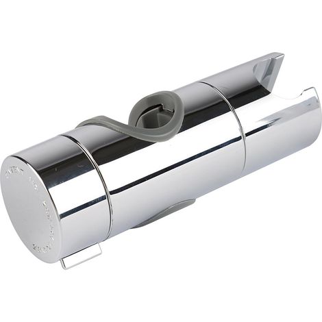Croydex Universal Riser Rail Slider - Chrome (1/2)