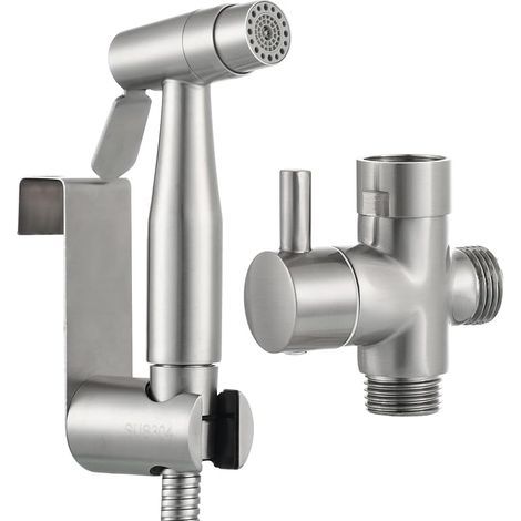 Bidet pour WC WS024AF - En acier inoxydable (1/5)