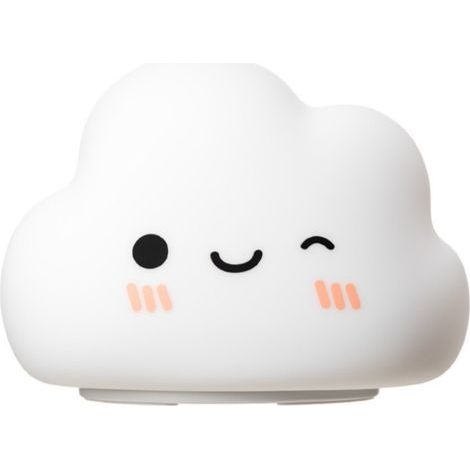 Veilleuse Bébé Nuage Veilleuse Enfant Rechargeable, 7 Couleurs 3 Luminosité, Lampe de Chevet Enfant Chambre Bebe, Blanc (1/5)