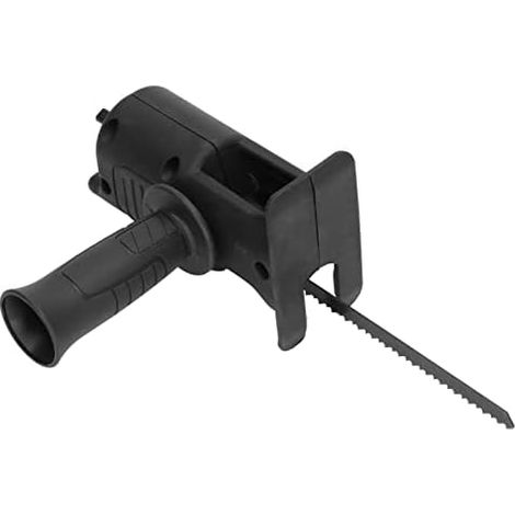Adaptateur de Scie Alternative, Accessoire D'outil modifié pour Perceuse électrique avec 3 Lames de Scie pour Scies Sauteuses à Bois en Métal (1/5)