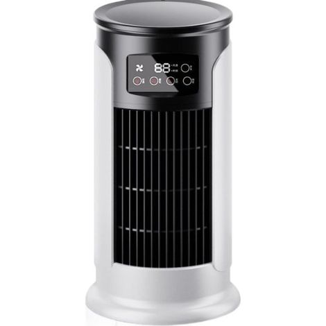 Ventilateur Rafraîchissant - 6 Vitesses - Réservoir 300 Ml - Fonction Brumisation - Silencieux - Pour Bureau Salon Cuisine - 1 Pièce (1/5)