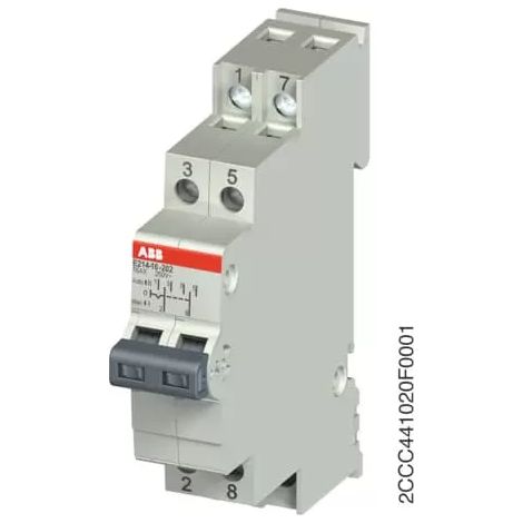 Gruppenschalter 16 A 2 Wechsler 250 V/AC ABB 2CCA703030R0001 (1/2)