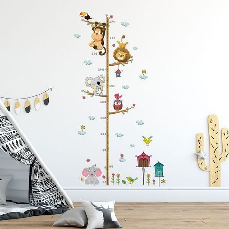 GENERIC- Toise Stickers Muraux La Chambre des Enfants Pépinière Autocollants Amovibles (1/5)