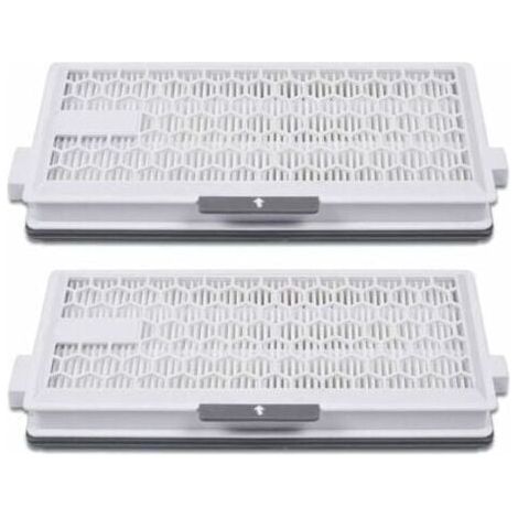 Filtri HEPA AirClean Plus 50 per aspirapolvere Miele Complete C3 Powerline, S8340, Air Clean SF-HA 50 per Complete C2 C3 Compact C1 C2-2, 2 pezzi di ricambio (1/5)
