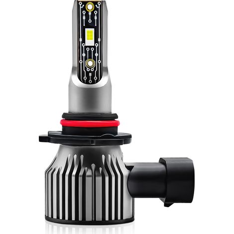 9005/HB3 IP68 Wasserdichte LED-Scheinwerferlampen für Autos, 6500K, 120W, 12000LM, 2er-Pack