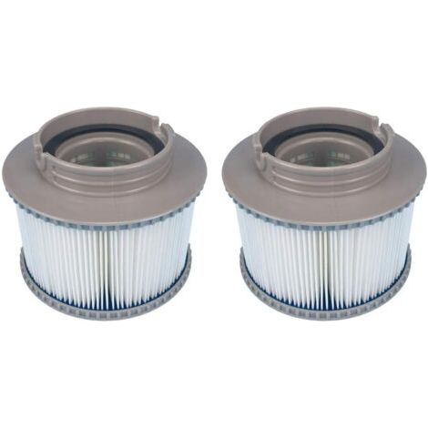 Pack de 2 filtres de Rechange pour MSPA FD2089, Pompe à Cartouche filtrante pour MSPA Tous Les spas actuels (1/5)
