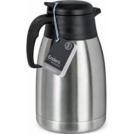 EXCELLENT jarra termo inoxidable 1550 ml , Jarra termo de acero inoxidable de 1550 ml, diseñada para conservar las bebidas durante más tiempo y servirlas cómodamente. Su fabricació