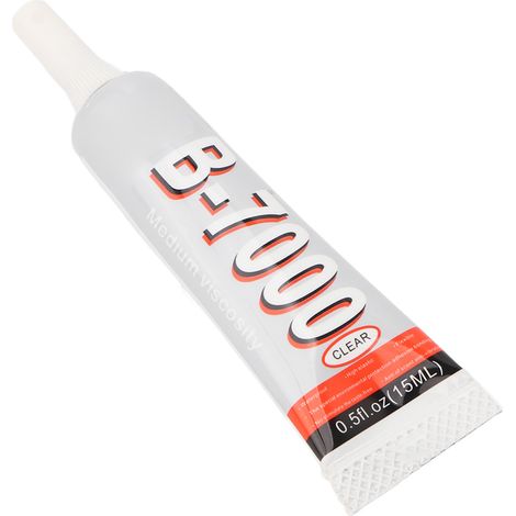 Colle de réparation de montres, haute élasticité, totalement transparente, séchage rapide, imperméable, semi-fluide, transparente, 15 ml (1/5)