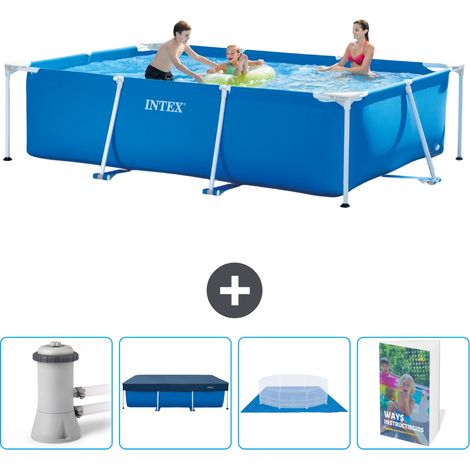 Rechteckiger Frame Pool - 300x200x75 cm - 5-teilig SCB117 (1/4)