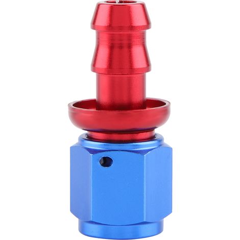 AN6 90 Grad Push-on Fuel Gas Locking Male End Tyre (0°)