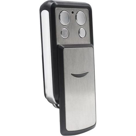Télécommande pour porte de garage - SOMMER 4031 4020 TX03-868-4 - Emetteur manuel - 4 canaux - Gris