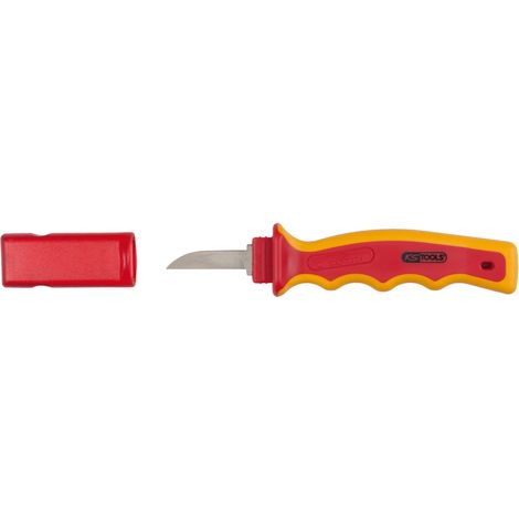 KS Tools Kabel-Abisoliermesser mit Schutzisolierung, 200mm - 117.1360 (1/3)