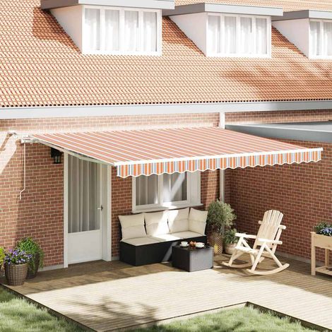 Tela de toldo Multicolor 450 x 300 cm Poliéster