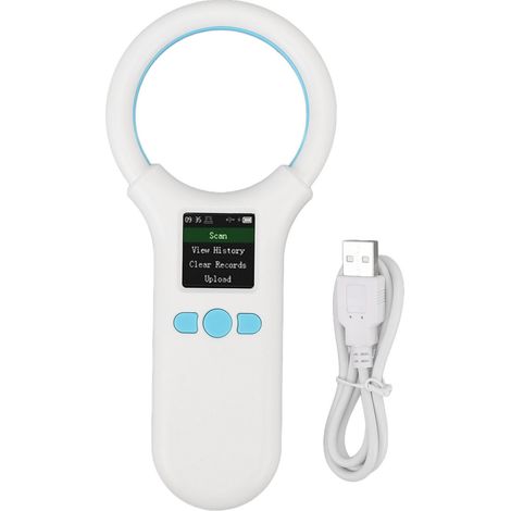Lecteur d'étiquettes d'animaux, Scanner 500, stockage d'enregistrements, haute précision, opération facile, batterie Portable longue durée pour animaux de compagnie (1/5)