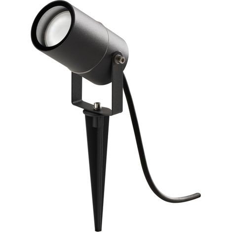 Spot sur piquet aluminium gea led ges1130 ip65 gu10 led projecteur de sol extérieur orientable (1/5)