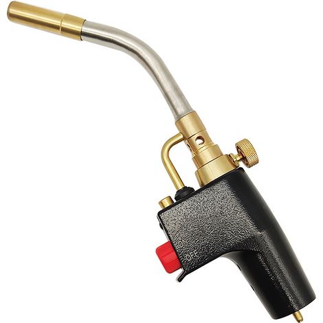 MAPP Propanbrenner, tragbarer Gasbrenner mit hoher Intensität und Trigger-Start, Lötlampe zum Löten, Braten von Steaks, Grillen