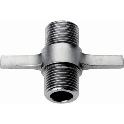 Raccord de cave pour tuyaux de bière 5/8" avec poignée à levier - Connexion facile, nettoyage simple et rapide pour bars et restaurants professionnels (1/2)