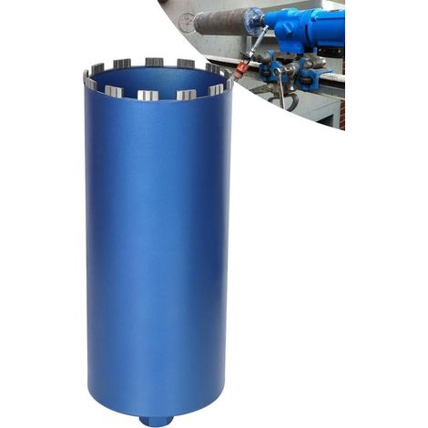 Xiiw – Couronne de forage diamantée Ø 200 mm – Longueur 460 mm – Emmanchement 1 1/4' – Forage humide béton armé et maçonnerie