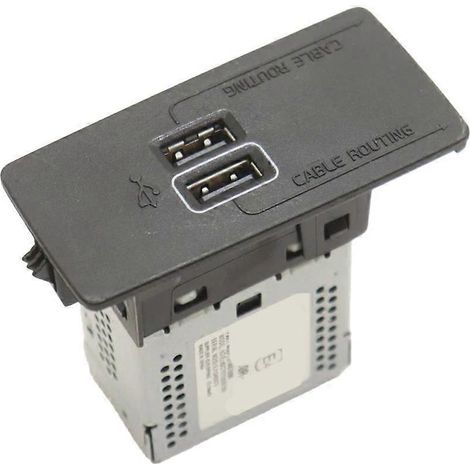 31407038 für Volvo S60 S90 XC60 XC90 V60 V90 Dual-Port-USB-Auto-Schnittstelle, modifizierter Einzelstecker (1/5)