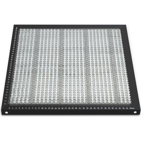 Piastra a nido d'ape per macchine da incisione con piastra in alluminio per proteggere il tavolo veloce 400400 mm (1/5)