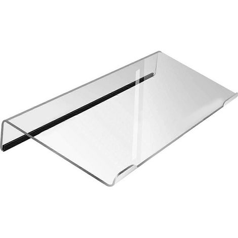 Support de clavier d'ordinateur, rehausseur de clavier inclinable en acrylique pour bureau, support de clavier ergonomique pour ordinateur portable (1/4)