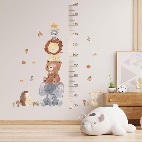 Pegatinas de pared con forma de pirámide para la habitación de un niño.