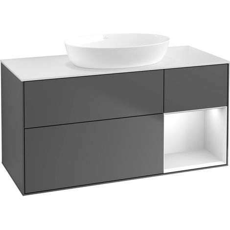 Villeroy & Boch FA71MTGK meuble sous-lavabo Finion FA7 (1/2)