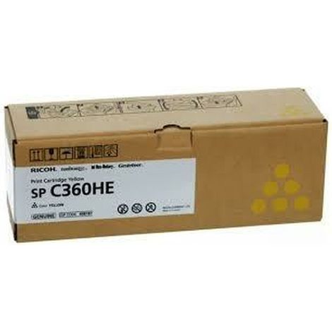 RICOH Ricoh Toner SPC360HE Yellow Gelb (408187)
