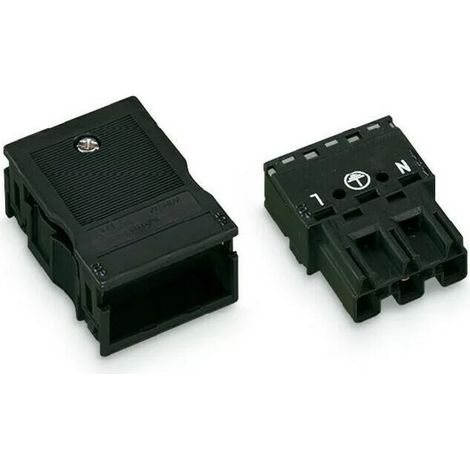 Wago 770-113 Connecteur 3P 4mm≤ 25A 250V noir - Wago 770-113 Connecteur 3P 4mm≤ 25A 250V noir