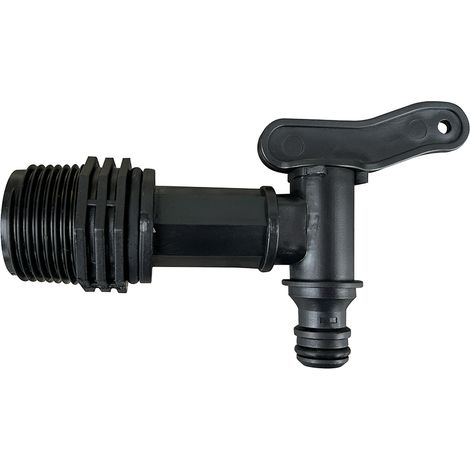 Robinet 1/4 de tour auto / cuve IBC M 26x34