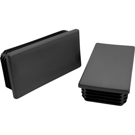 Tappo interno per pilastro di copertura profilato 160x80 nero (1/5)