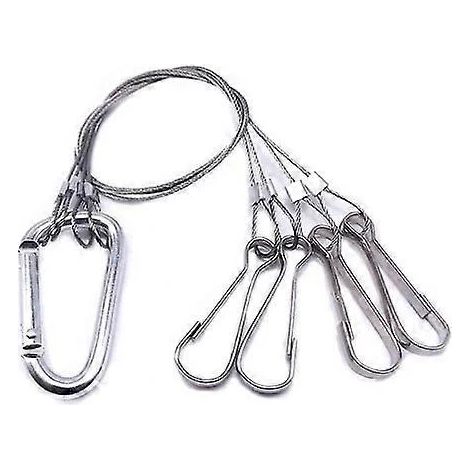 Filiyano – Câble de suspension avec crochet, câbles réglables en acier inoxydable (1/3)