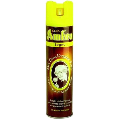 Cire pour bois Ambre Spray 400 ml Ambrosoli